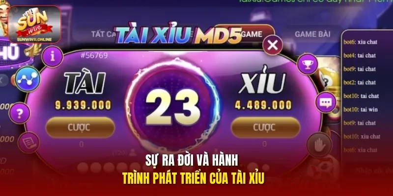 Sự ra đời và hành trình phát triển của tài xỉu