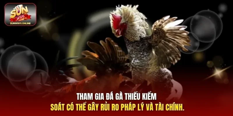 Đá Gà Có Phạm Pháp Không? Giải Đáp Chi Tiết Nhất Cho Bạn 4 Sunwin Tham gia đá gà thiếu kiểm soát có thể gây rủi ro pháp lý và tài chính.