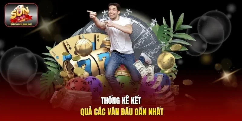 Thống kê kết quả các ván đấu gần nhất