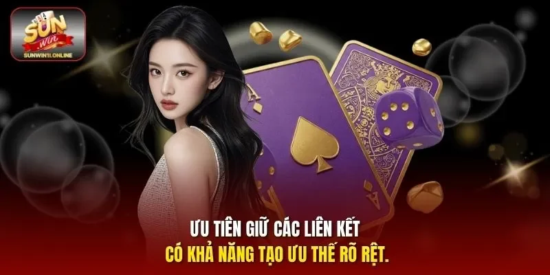 Ưu tiên giữ các liên kết có khả năng tạo ưu thế rõ rệt.
